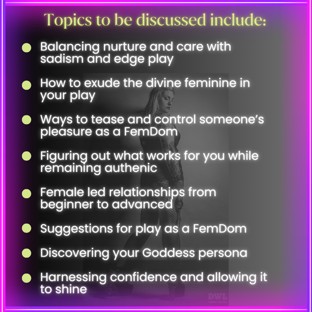 Make Them Bow with Ease: A Class for FemDoms