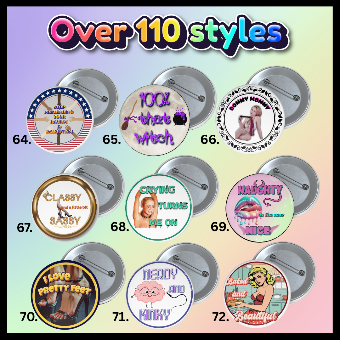 Any 2 buttons for 8.99