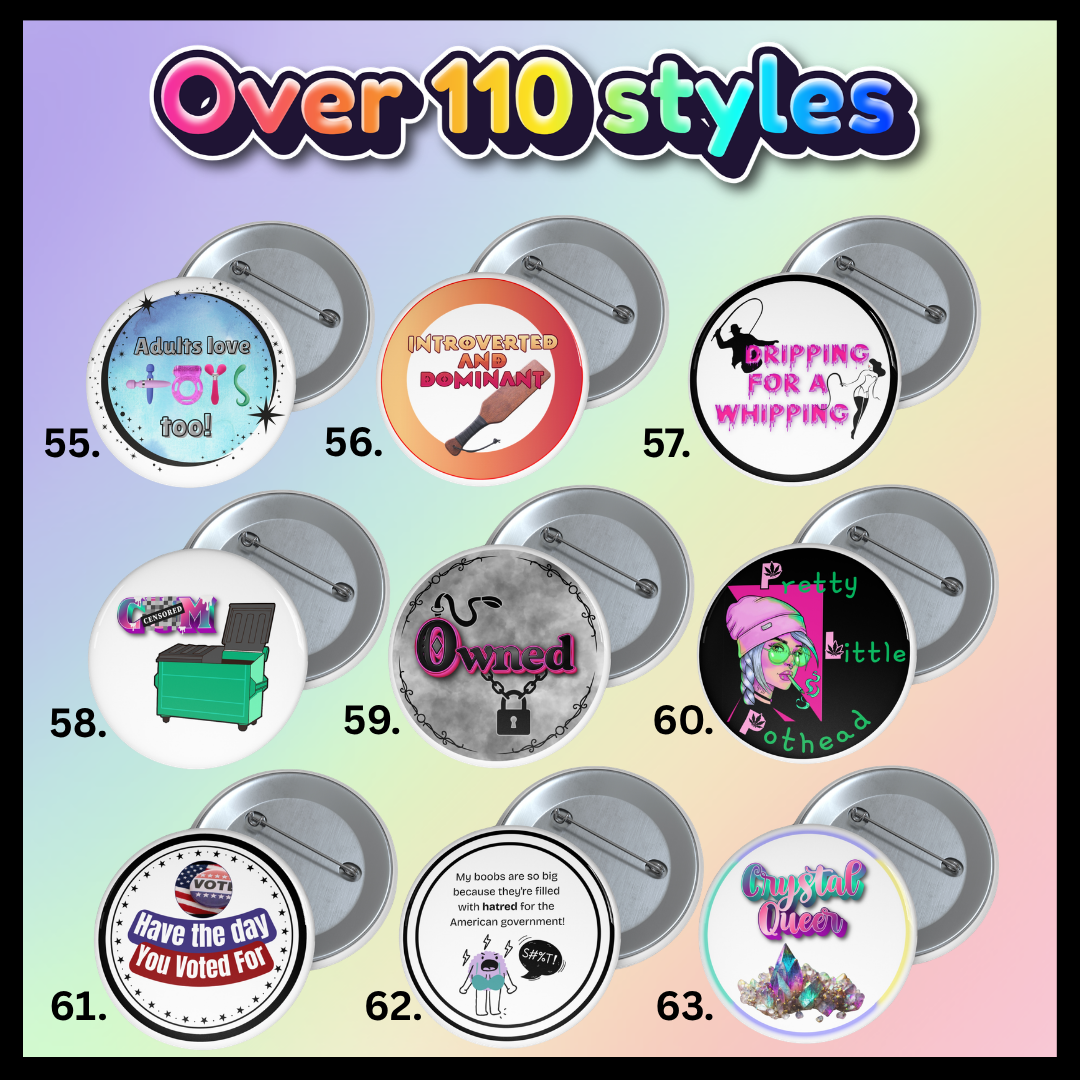 Any 2 buttons for 8.99
