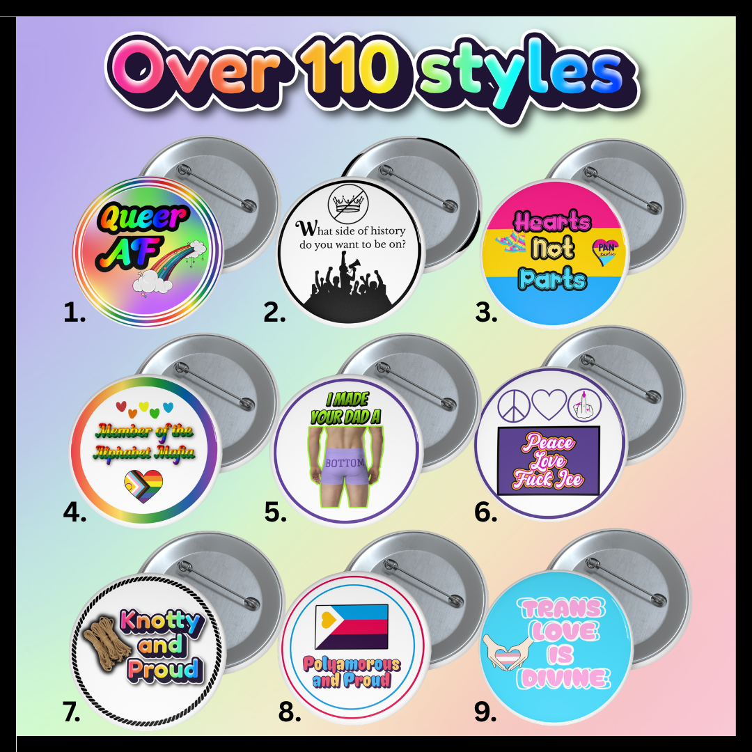 Any 2 buttons for 8.99