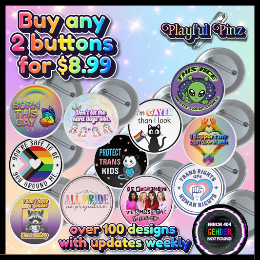 Any 3 buttons for 11.99