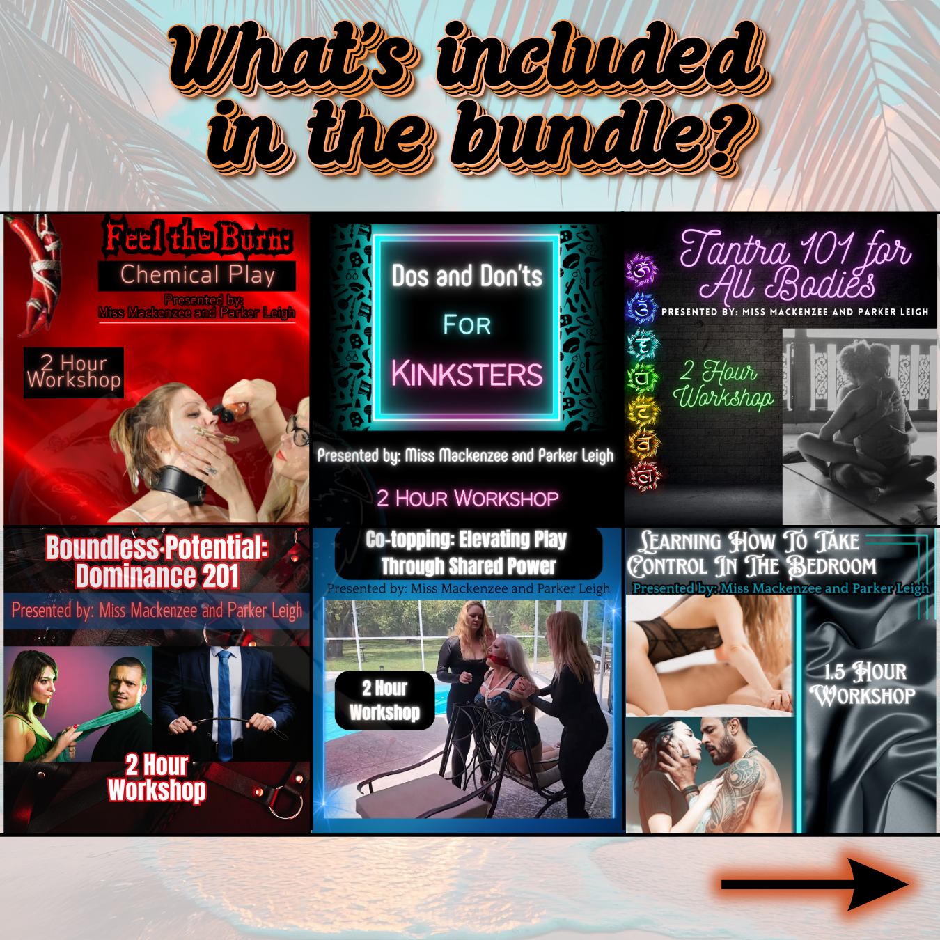 Summer Kink Off Workshop Bundle