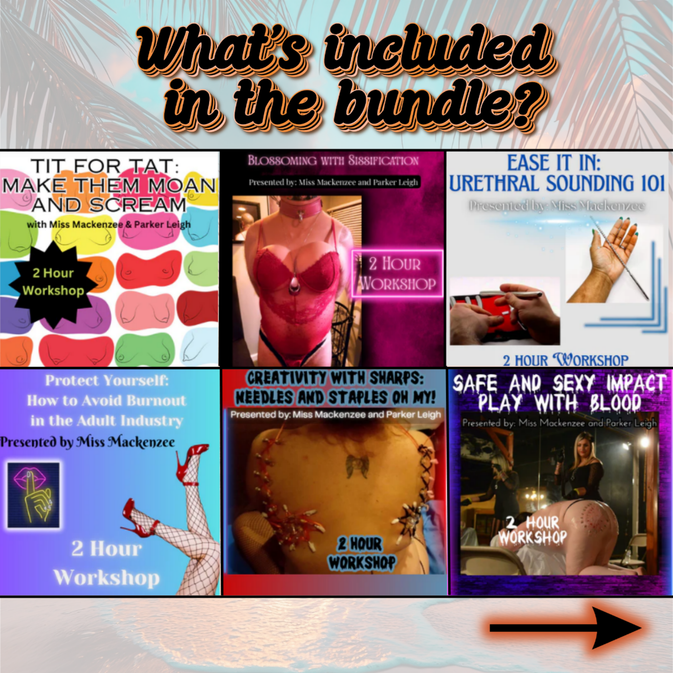 Summer Kink Off Workshop Bundle