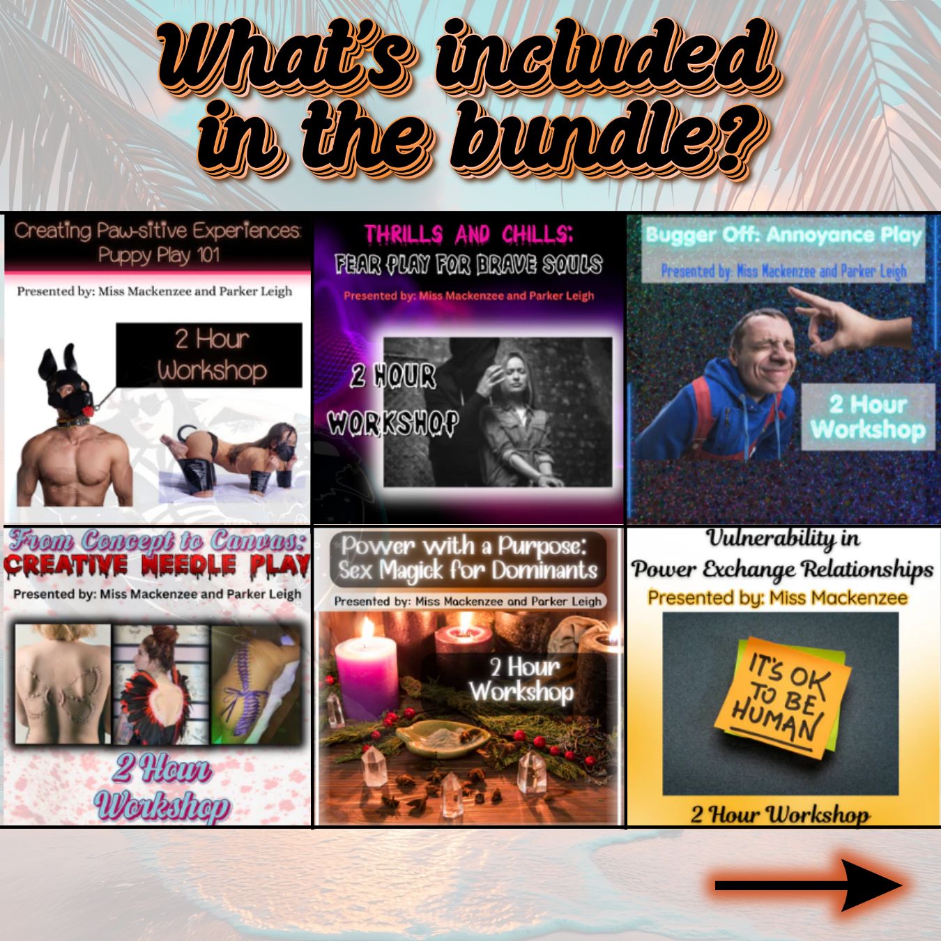 Summer Kink Off Workshop Bundle