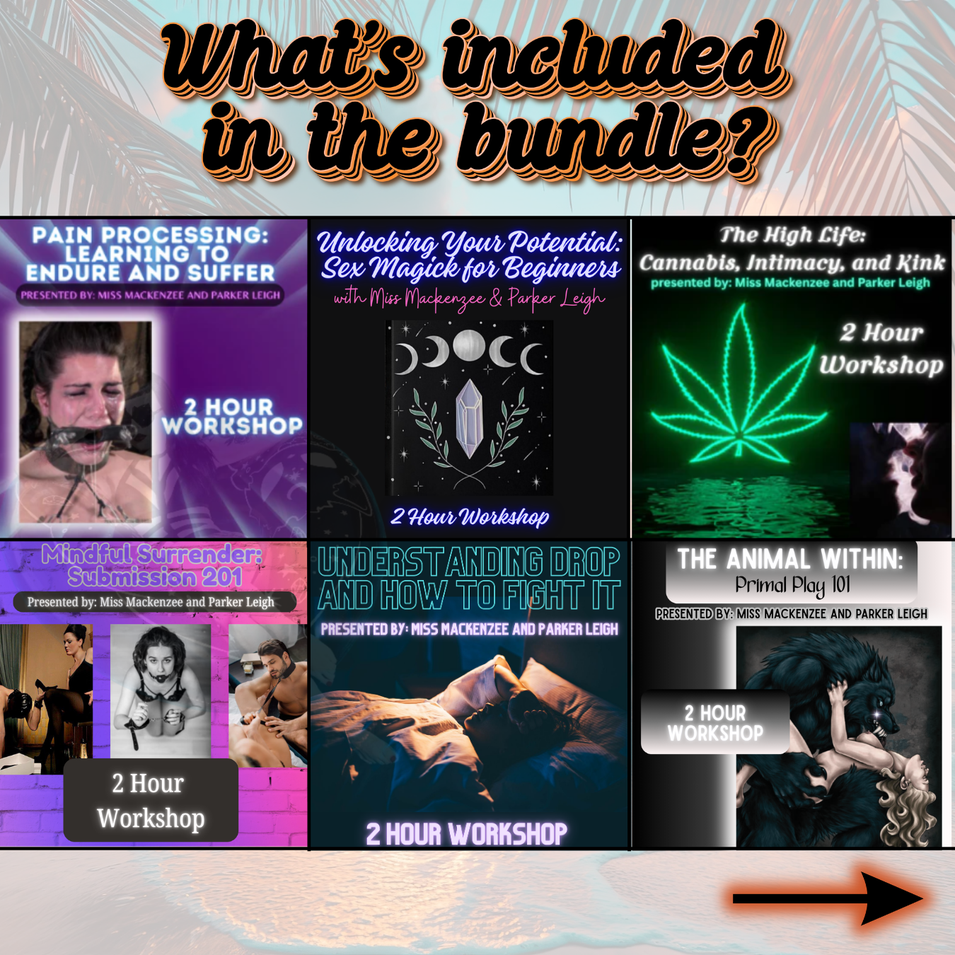 Summer Kink Off Workshop Bundle