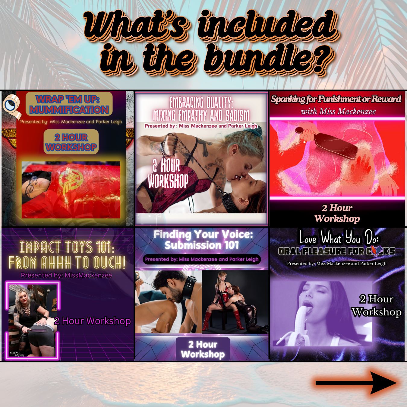 Summer Kink Off Workshop Bundle