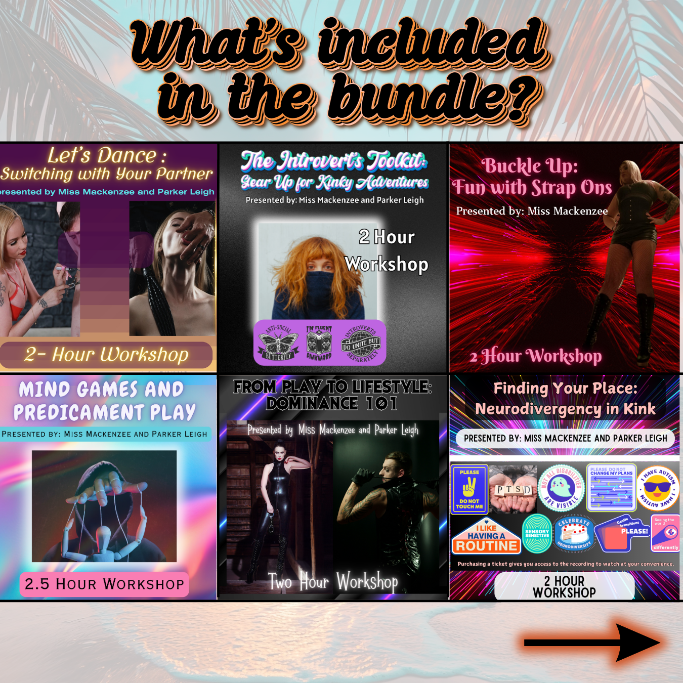 Summer Kink Off Workshop Bundle
