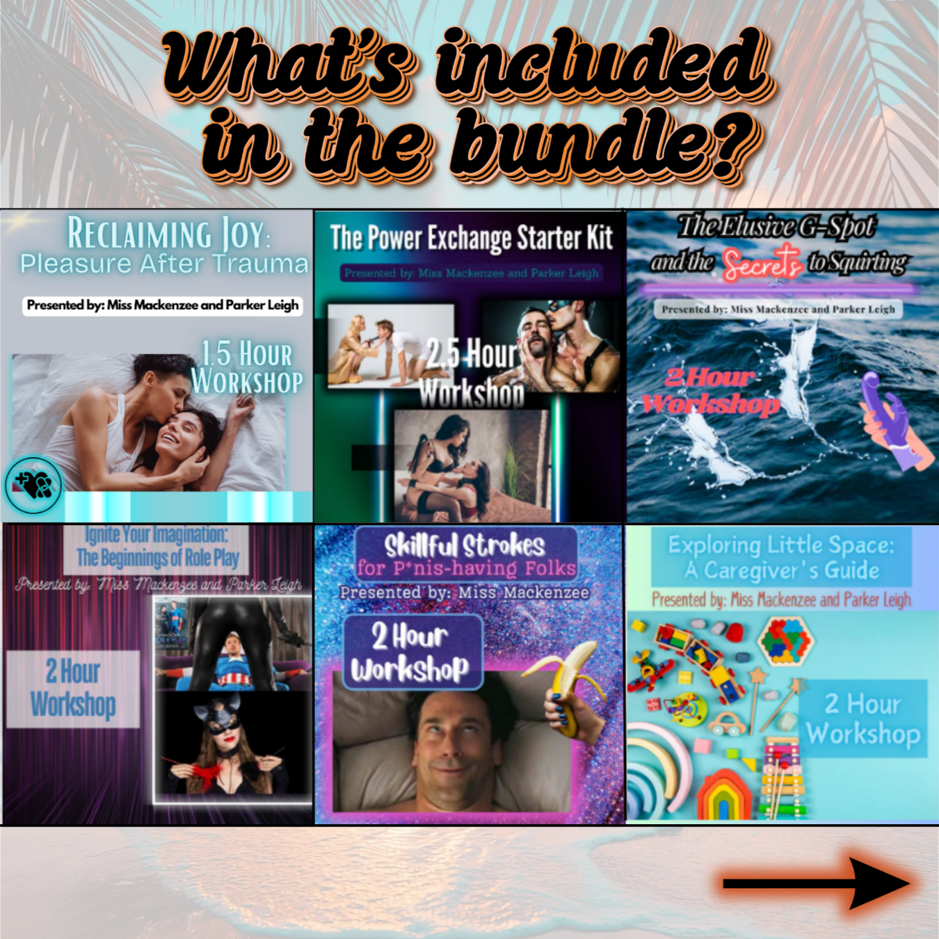 Summer Kink Off Workshop Bundle