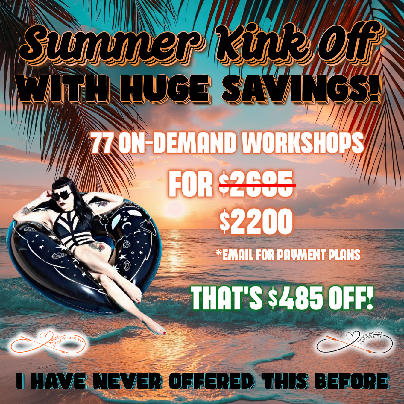 Summer Kink Off Workshop Bundle