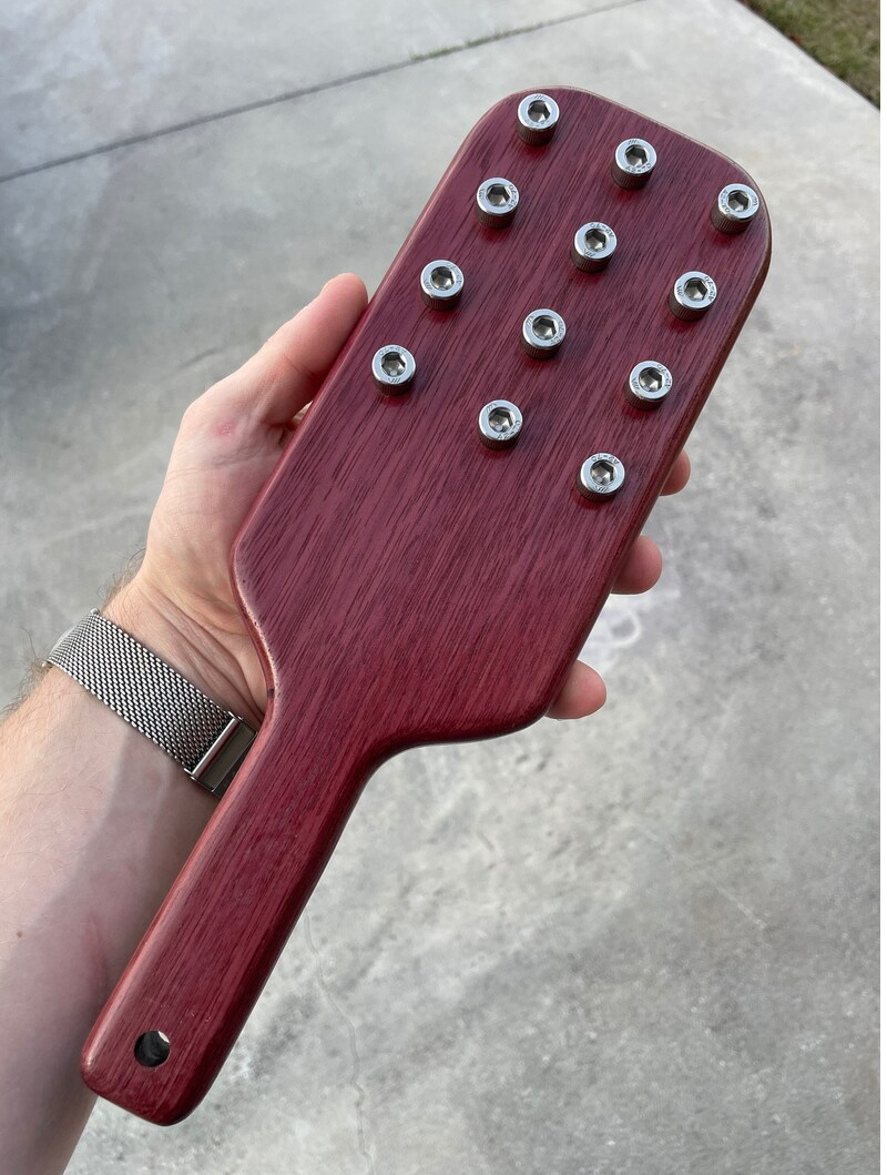 Wooden Studded Paddle