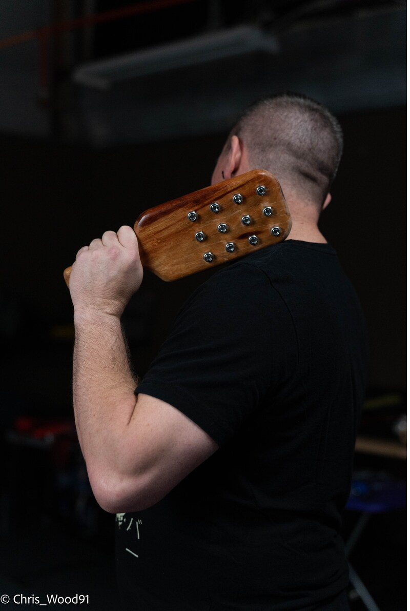 Wooden Studded Paddle